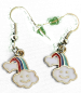 Preview: Earrings for kids cloud & rainbow